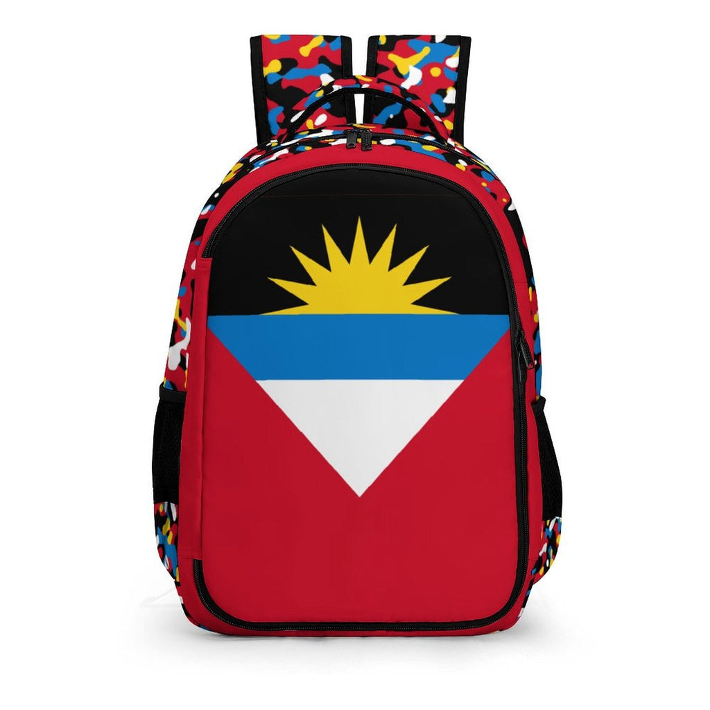 Antigua Flag Casual Backpack - Conscious Apparel Store