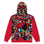 Antiguan Flag Camo Unisex zip hoodie - Conscious Apparel Store