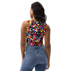 Antiguan Girl Camo Crop Top - Conscious Apparel Store