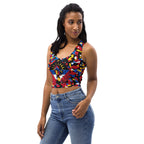 Antiguan Girl Camo Crop Top - Conscious Apparel Store