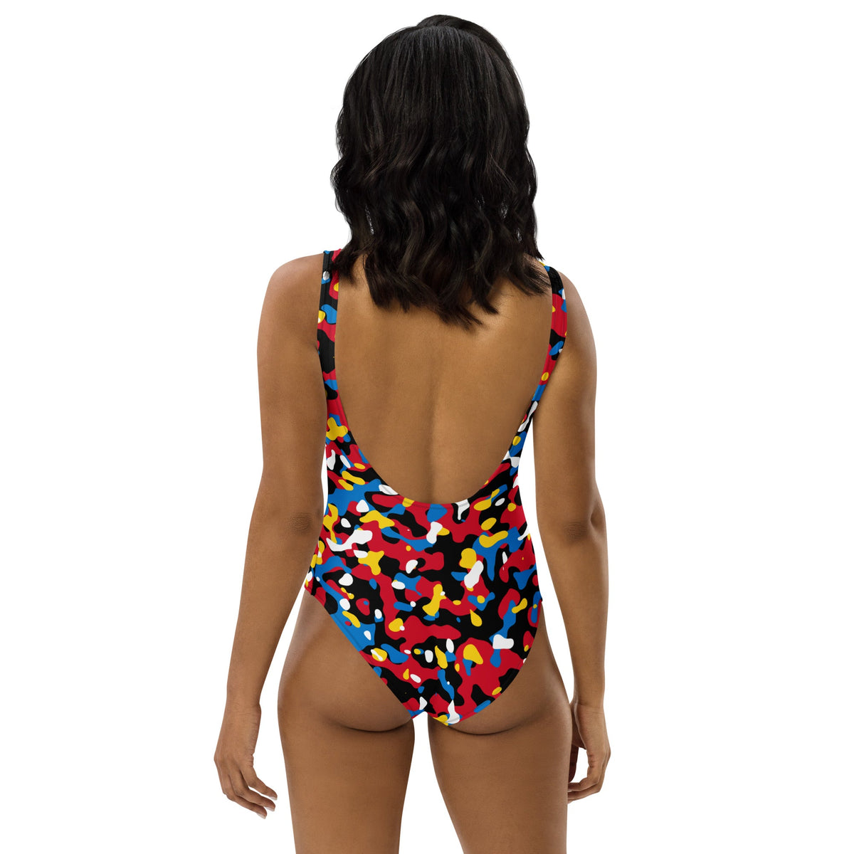 Antiguan Girl Camo One-Piece Swimsuit - Conscious Apparel Store
