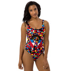Antiguan Girl Camo One-Piece Swimsuit - Conscious Apparel Store