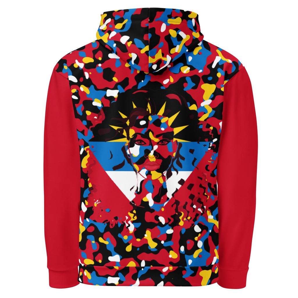 Antiguan Girl Camo Unisex Pullover Hoodie - Conscious Apparel Store