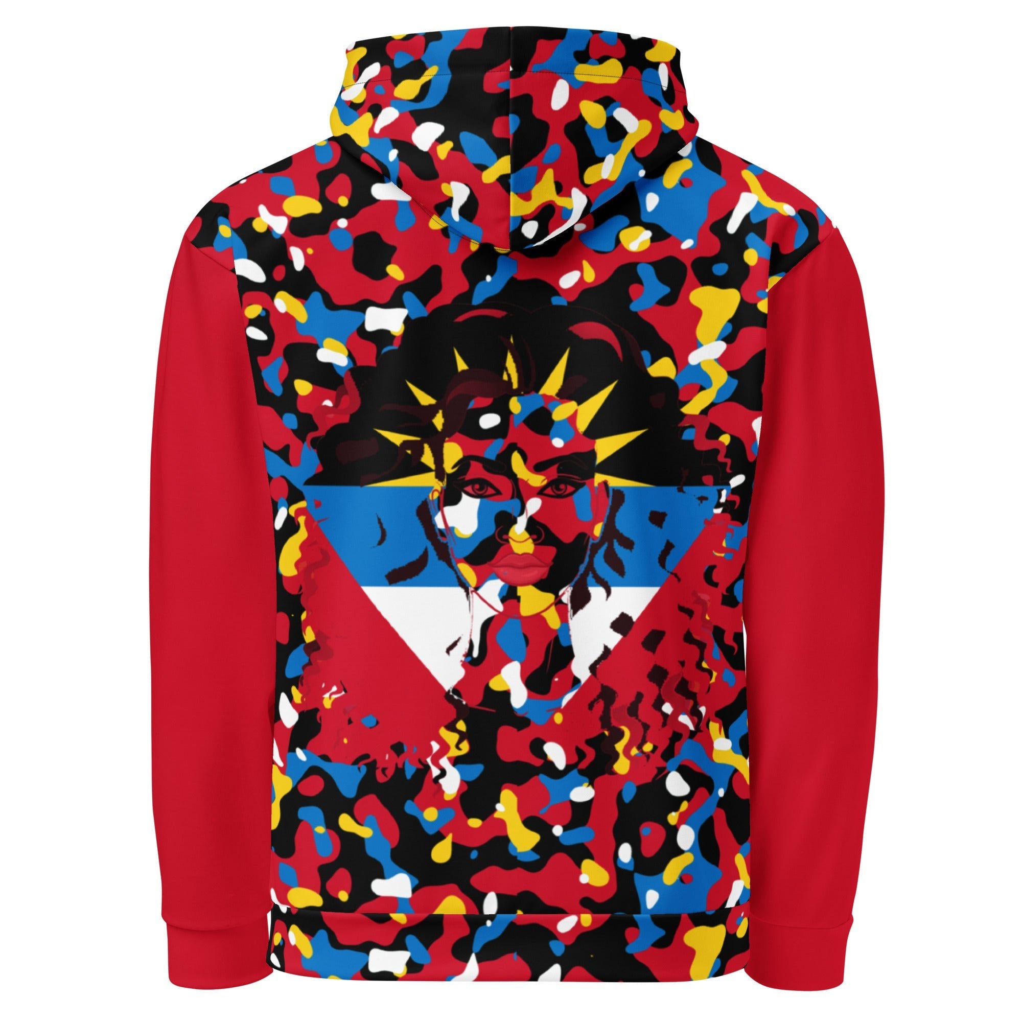 Antiguan Girl Camo Unisex Pullover Hoodie - Conscious Apparel Store