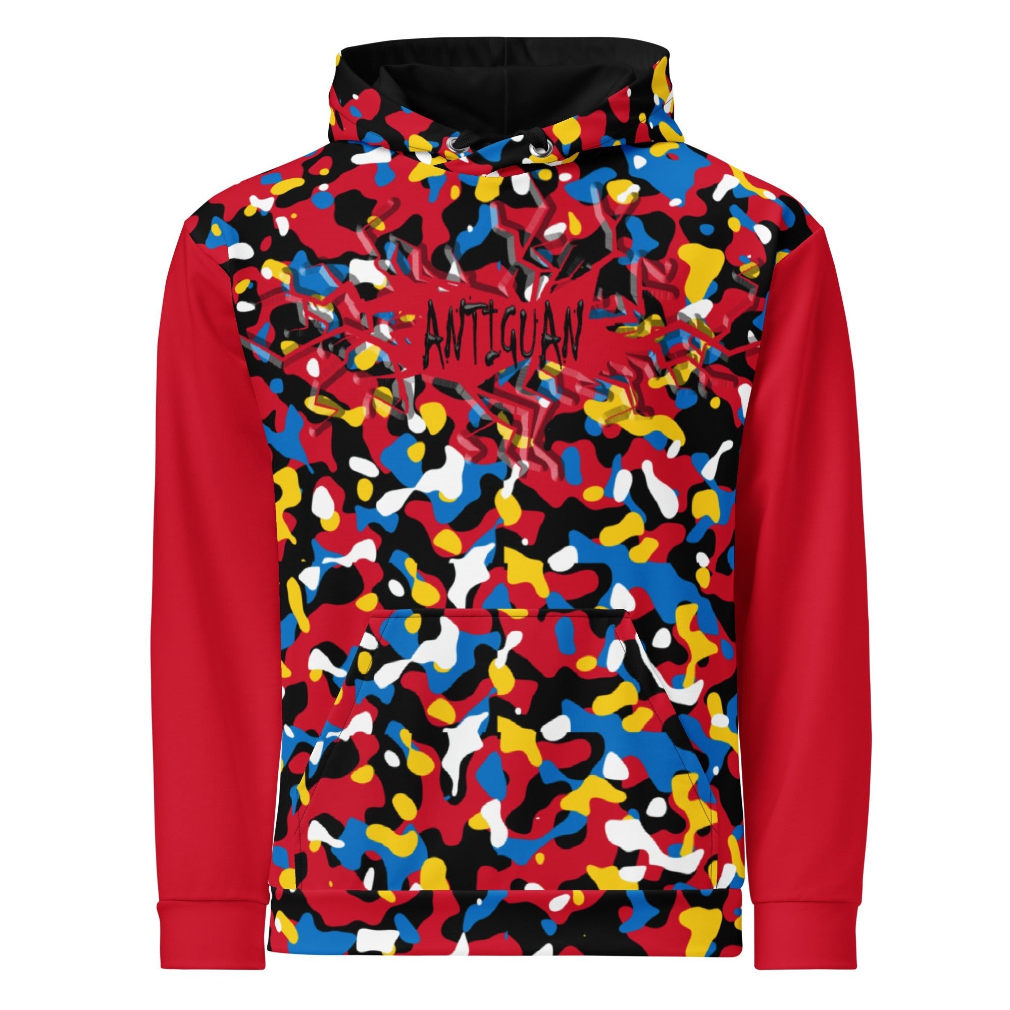 Antiguan Girl Camo Unisex Pullover Hoodie - Conscious Apparel Store