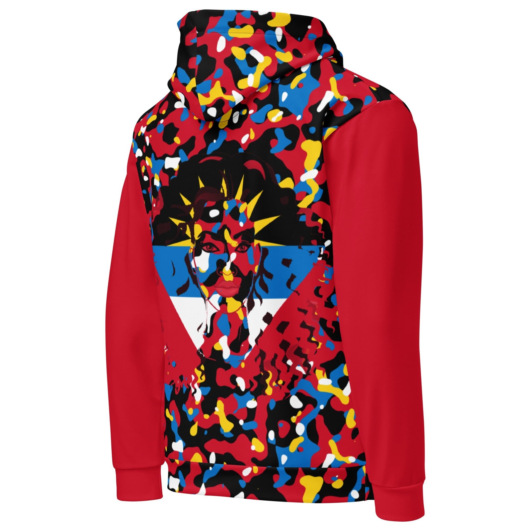Antiguan Girl Camo Unisex Pullover Hoodie - Conscious Apparel Store