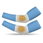 Argentina Flag Cooling Compression Arm Sleeves - Conscious Apparel Store