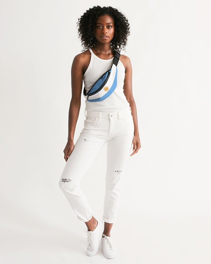 Argentina Flag Crossbody Sling Bag - Conscious Apparel Store