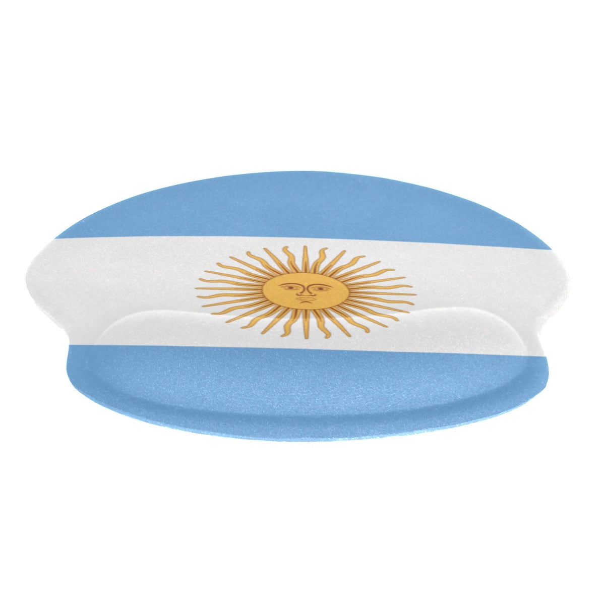 Argentina Flag Mouse Pad with Wrist Rest Support - Conscious Apparel Store