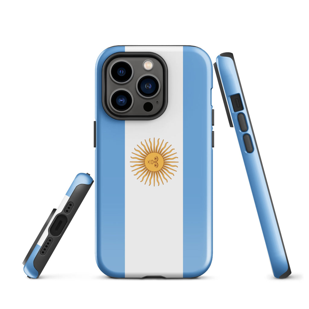 Argentina Flag Tough Case for iPhone® - Conscious Apparel Store
