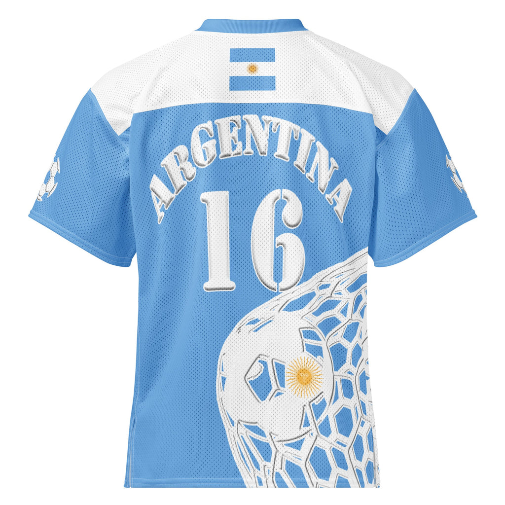 Argentina Football Sport Jersey - Conscious Apparel Store