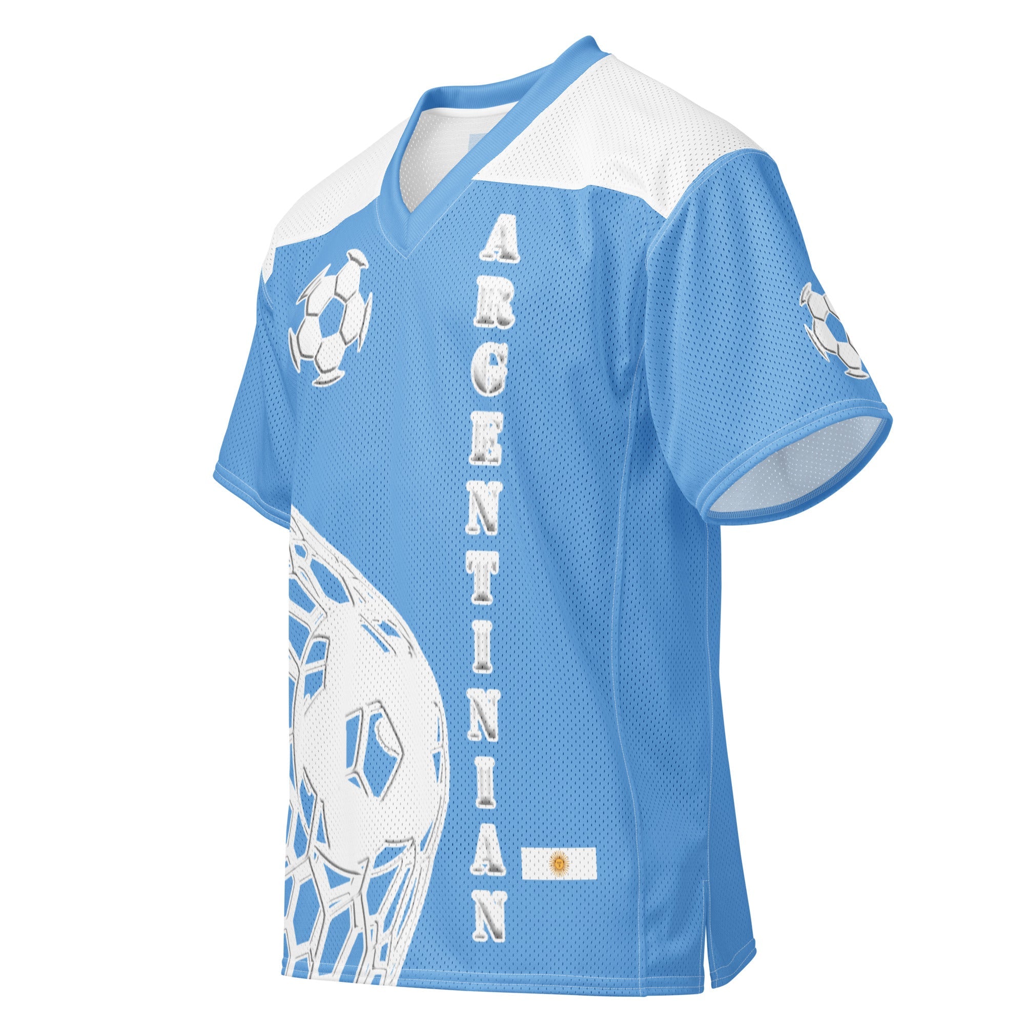Argentina Football Sport Jersey - Conscious Apparel Store