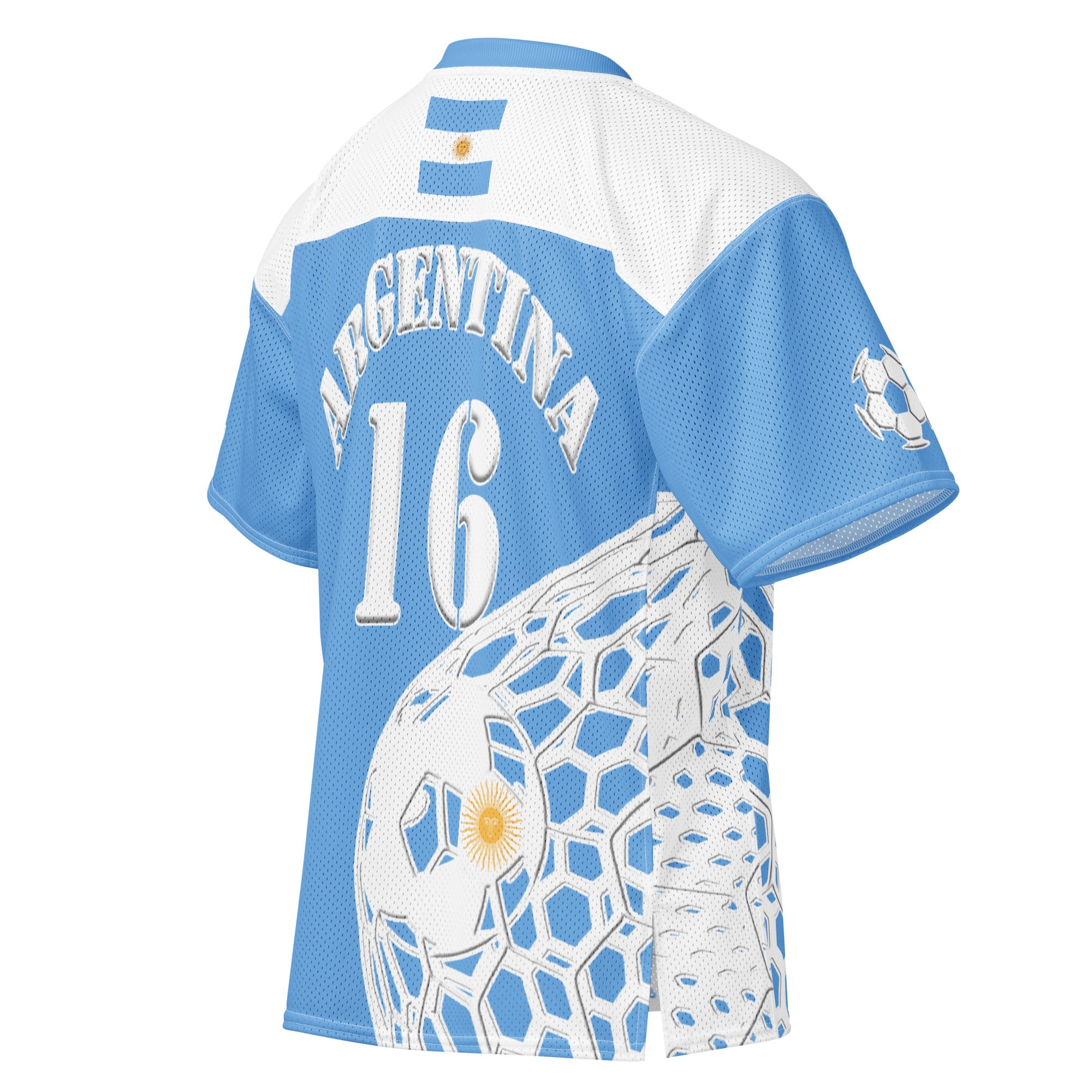 Argentina Football Sport Jersey - Conscious Apparel Store
