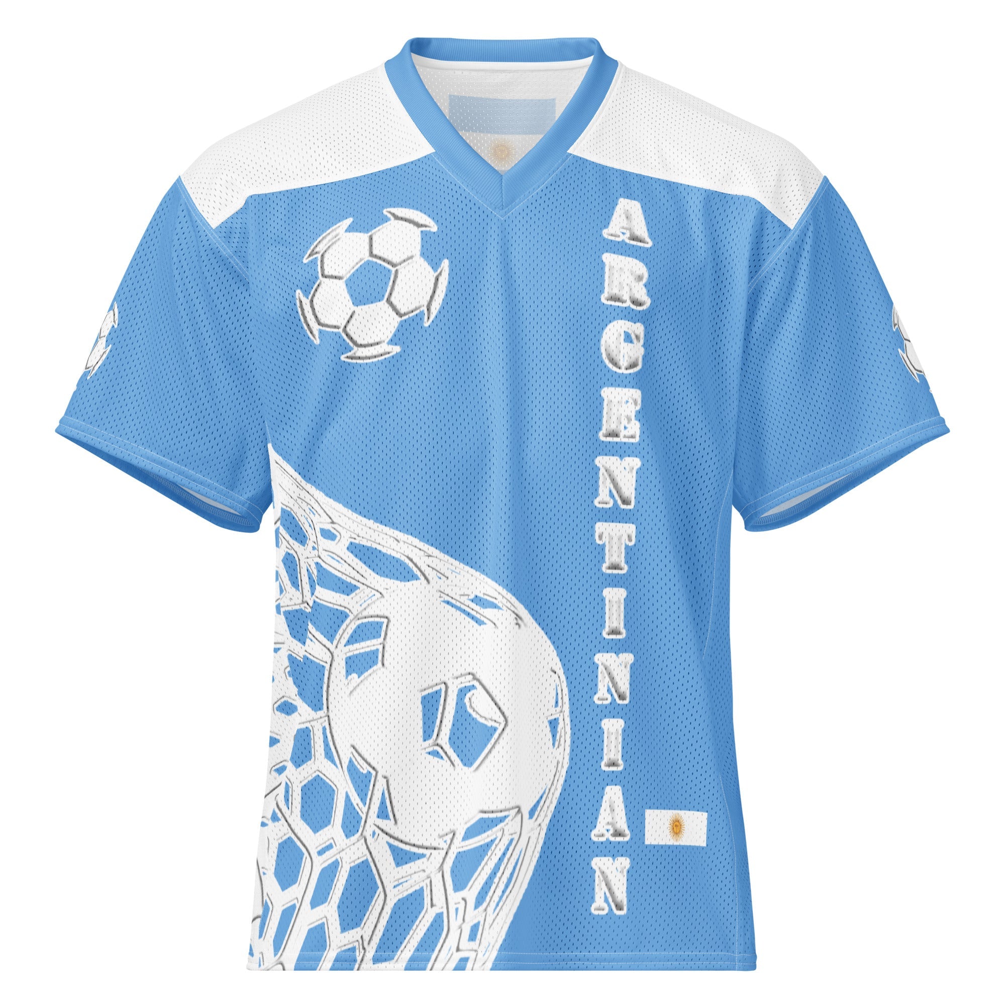 Argentina Football Sport Jersey - Conscious Apparel Store