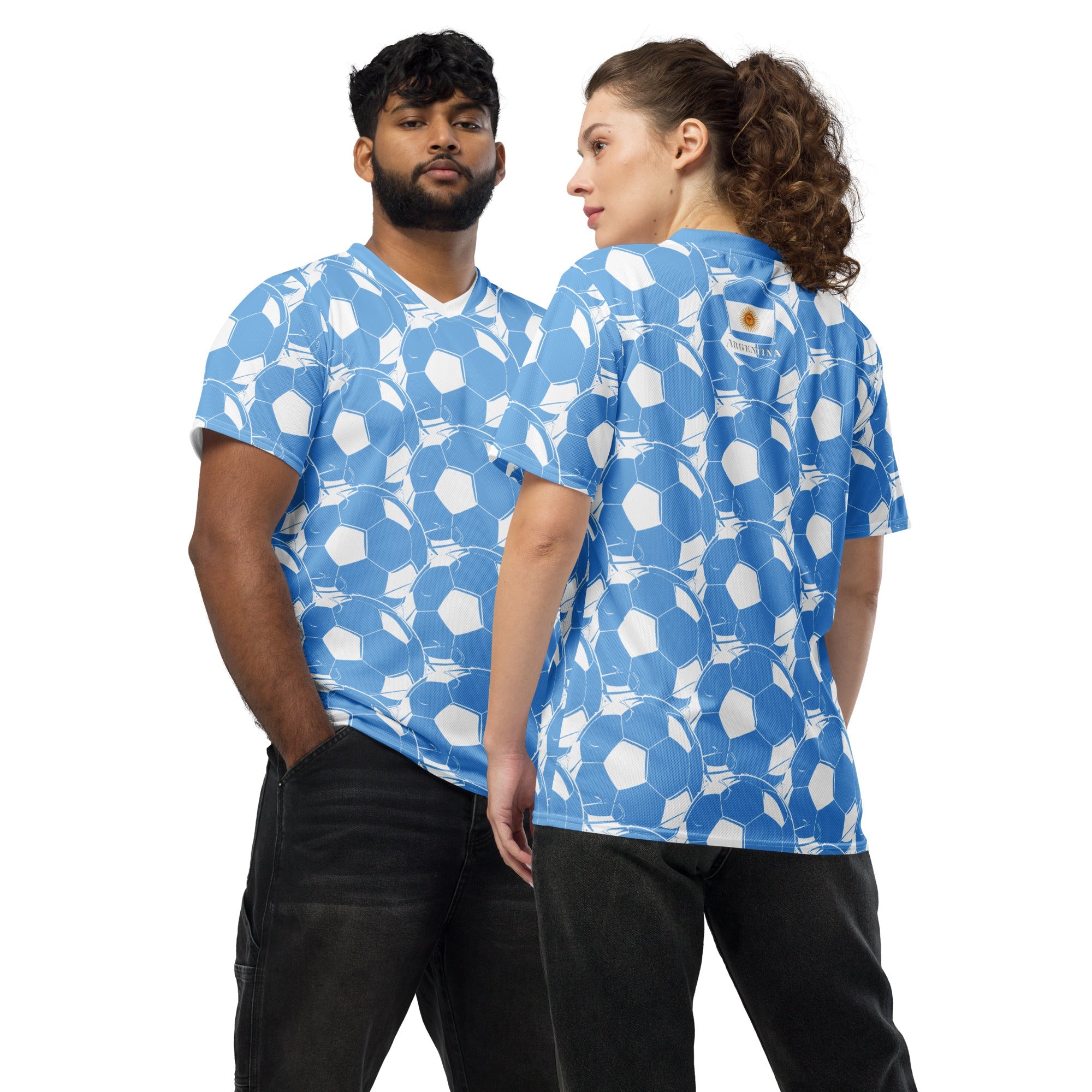 Argentina Football Sports Jersey II - Conscious Apparel Store
