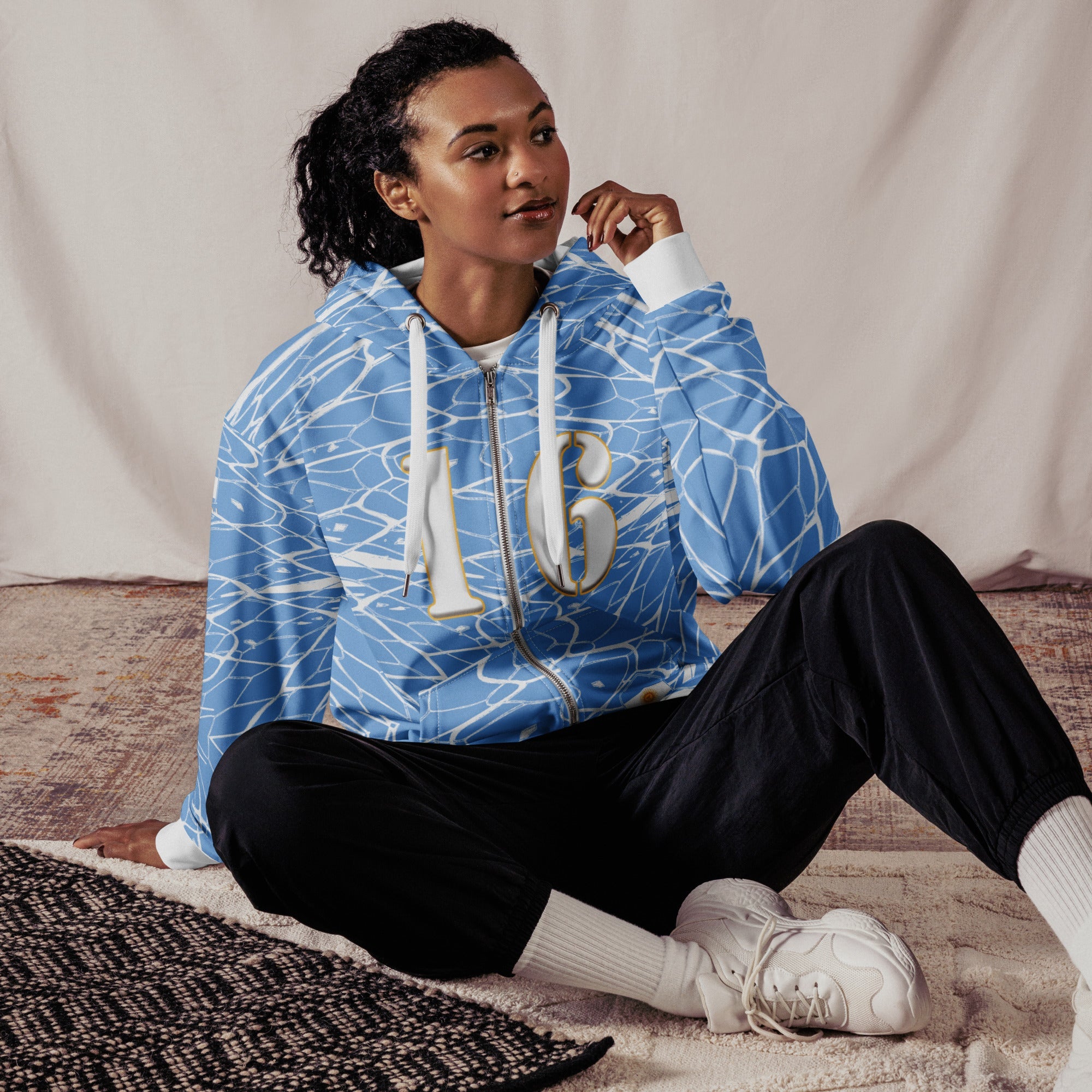 Argentina Football Unisex zip hoodie - Conscious Apparel Store