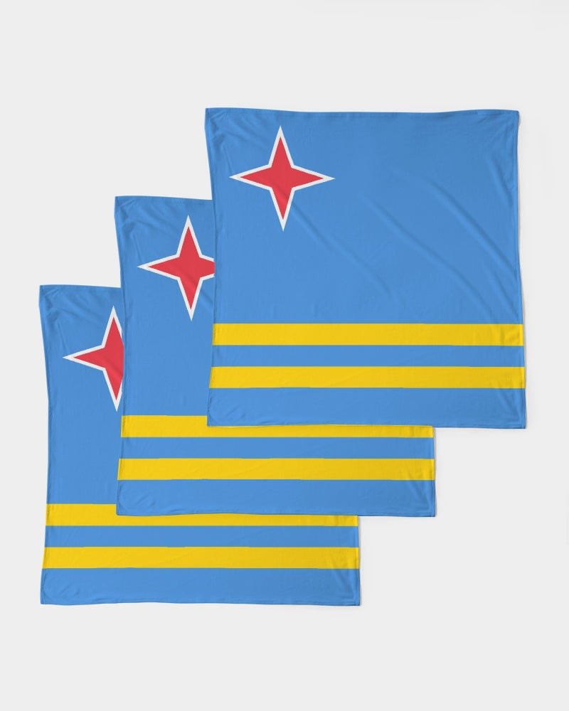 Aruba Flag Bandana Set - Conscious Apparel Store