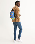 Aruba Flag Camo Canvas Drawstring Bag - Conscious Apparel Store