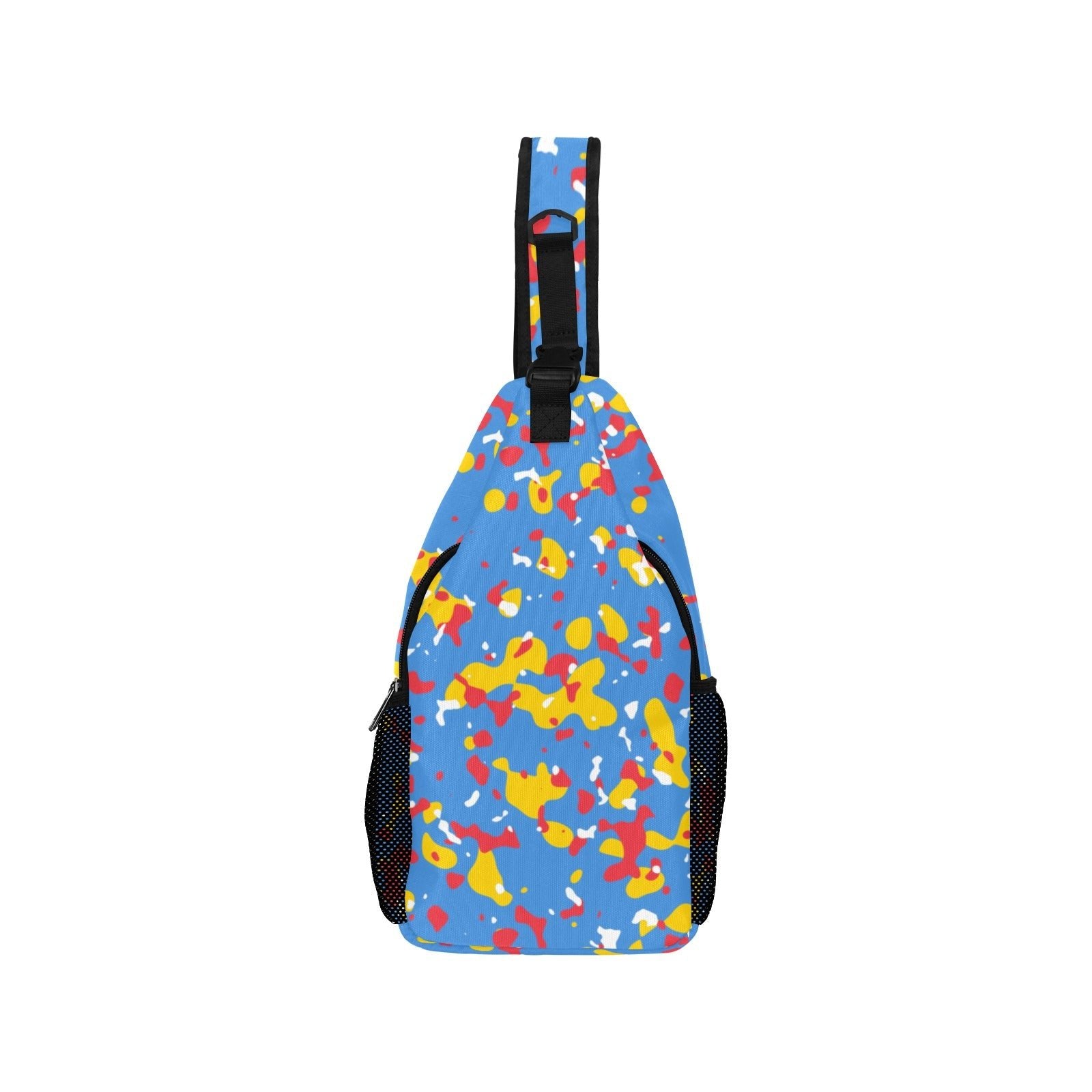 Aruba Flag Camo Casual Chest Bag - Conscious Apparel Store