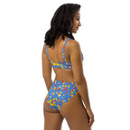 Aruba Flag Camo high - waisted bikini - Conscious Apparel Store