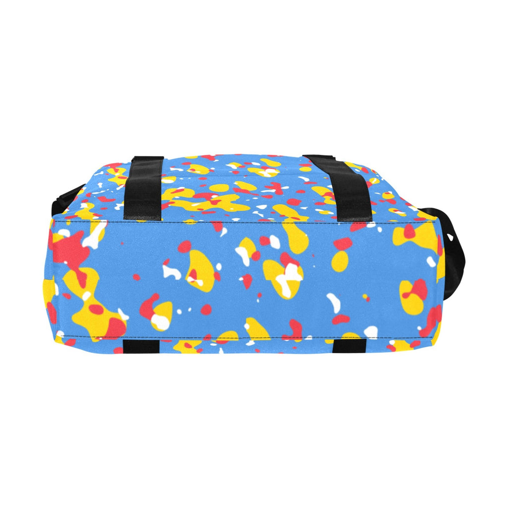 Aruba Flag Camo Large Capacity Duffle Bag - Conscious Apparel Store