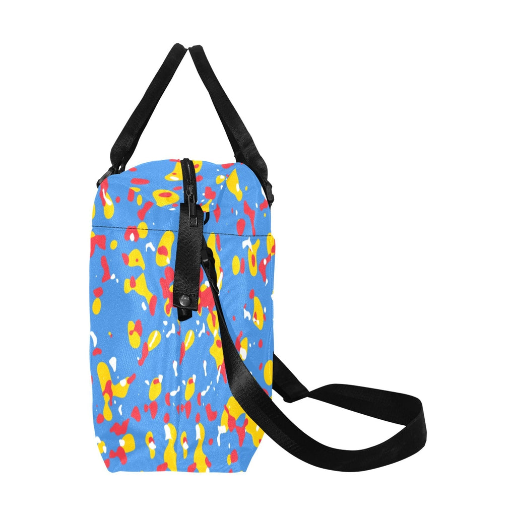 Aruba Flag Camo Large Capacity Duffle Bag - Conscious Apparel Store