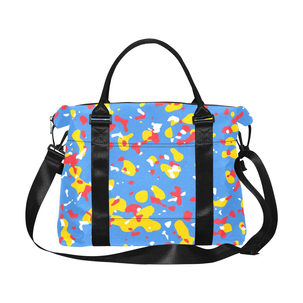 Aruba Flag Camo Large Capacity Duffle Bag - Conscious Apparel Store