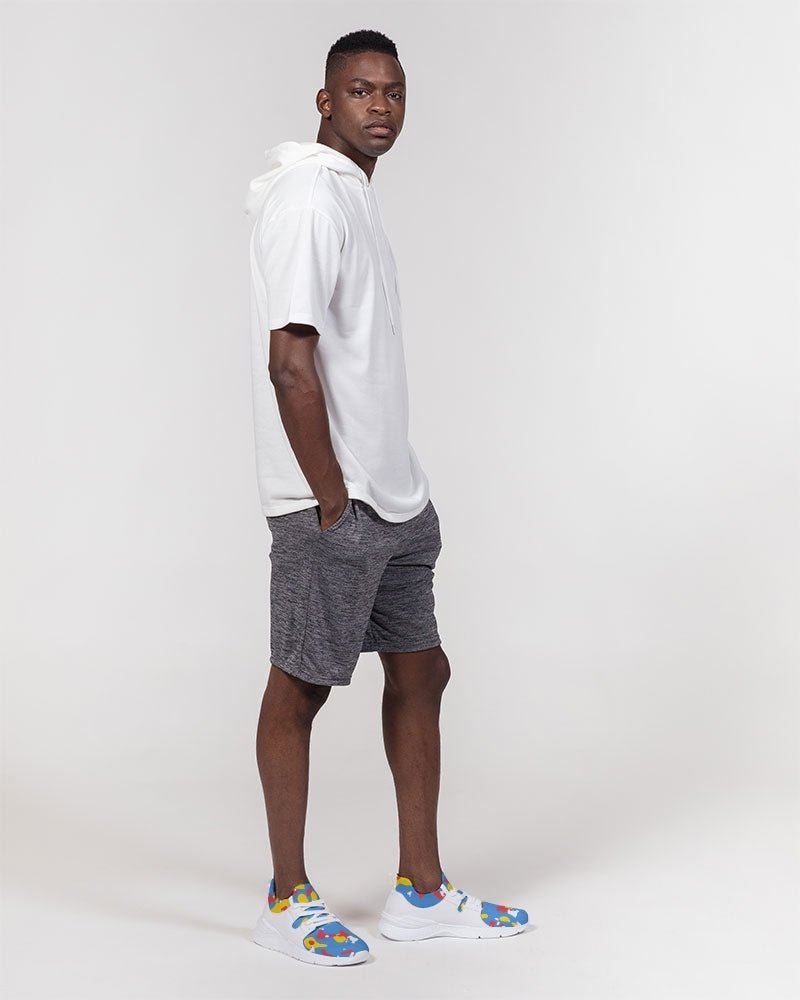 Aruba Flag Camo Men's Two-Tone Sneaker - Conscious Apparel Store