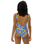 Aruba Flag Camo One-Piece Swimsuit - Conscious Apparel Store