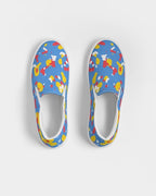 Aruba Flag Camo Women's Slip-On Canvas Shoe - Conscious Apparel Store