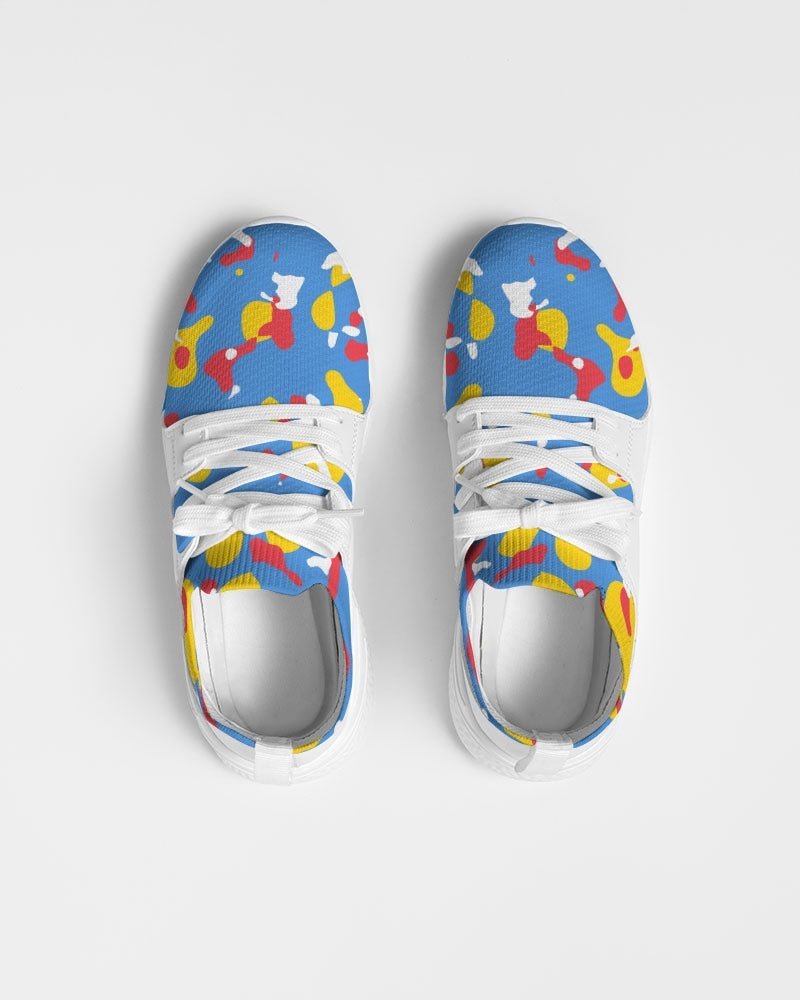 Aruba Flag Camo Women's Two-Tone Sneaker - Conscious Apparel Store