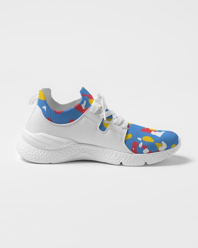 Aruba Flag Camo Women's Two-Tone Sneaker - Conscious Apparel Store