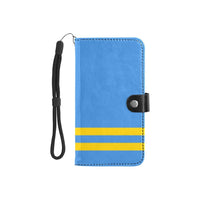 Aruba Flag Flip Leather Purse for Mobile Phone/Small - Conscious Apparel Store