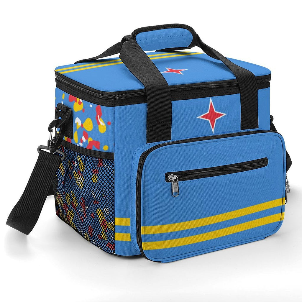 Aruba Flag Insulated Cooler Bag - Conscious Apparel Store