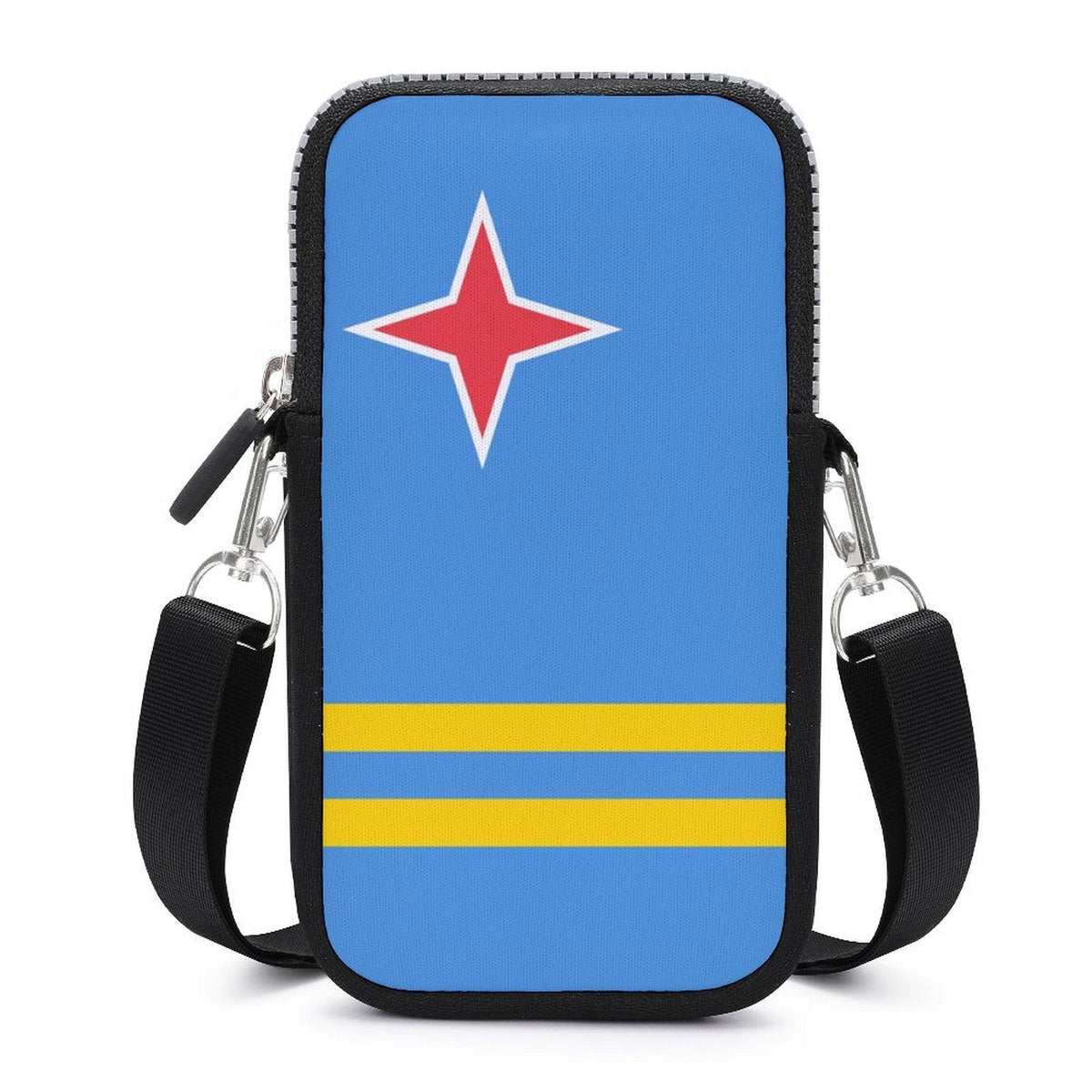 Aruba Flag Mobile Phone Purse - Conscious Apparel Store