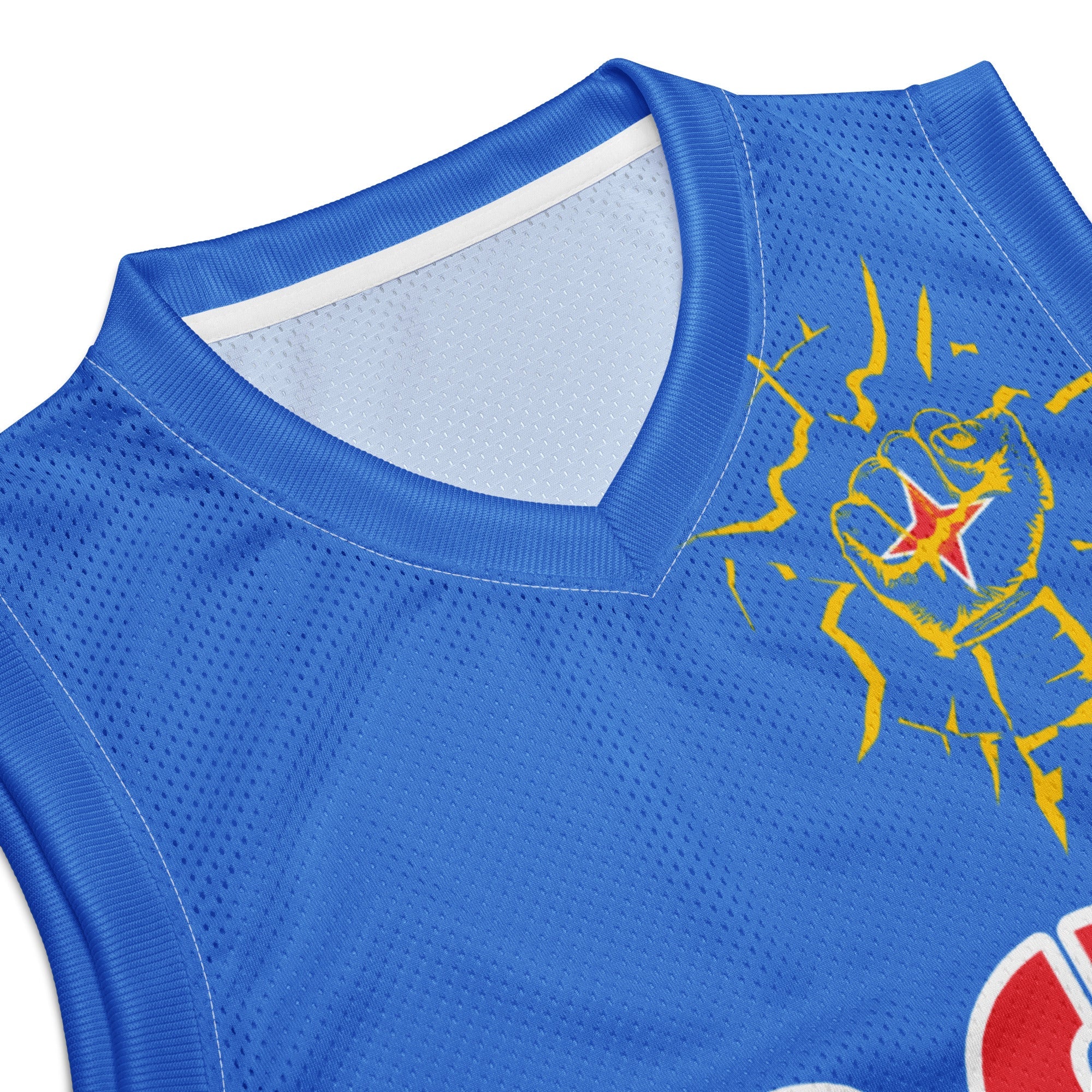 Aruba Flag Premium Sport Jersey Tank Top - Conscious Apparel Store