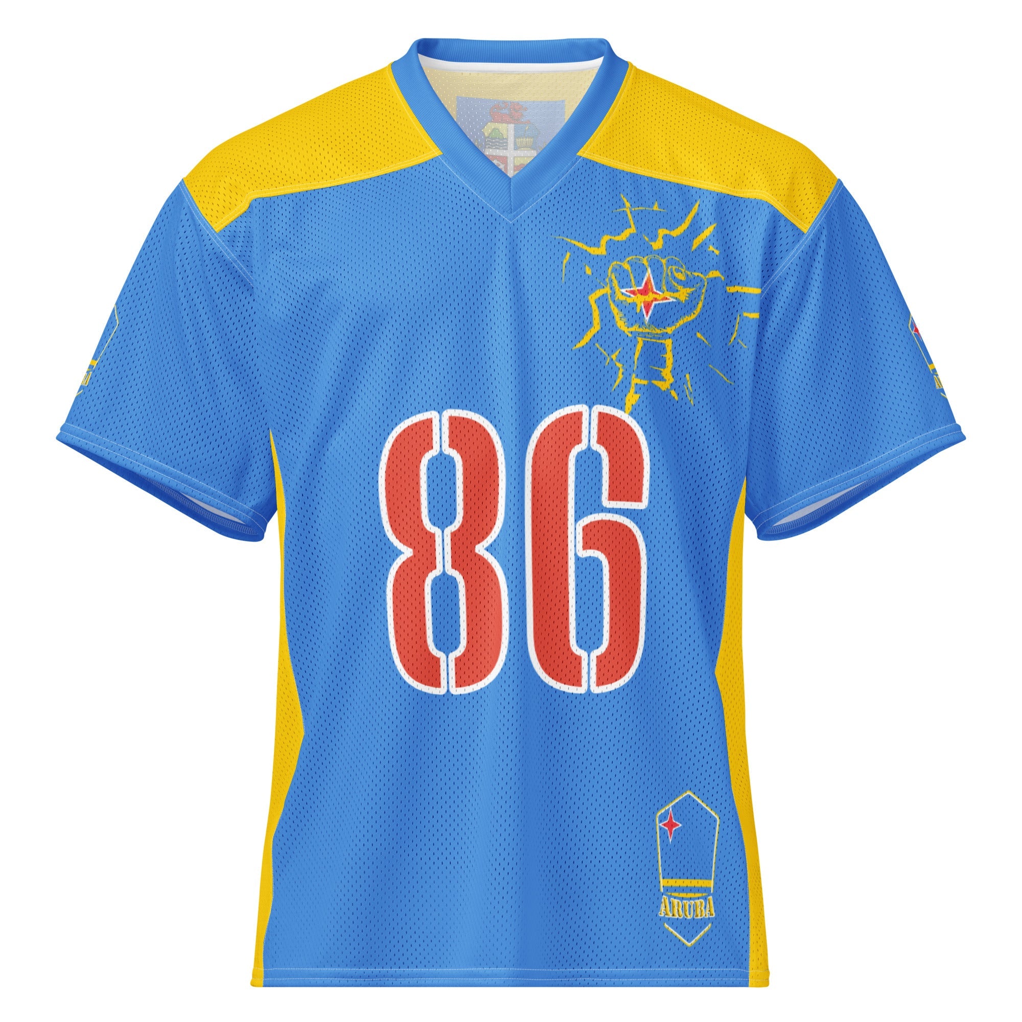 Aruba Flag Sports Jersey - Conscious Apparel Store