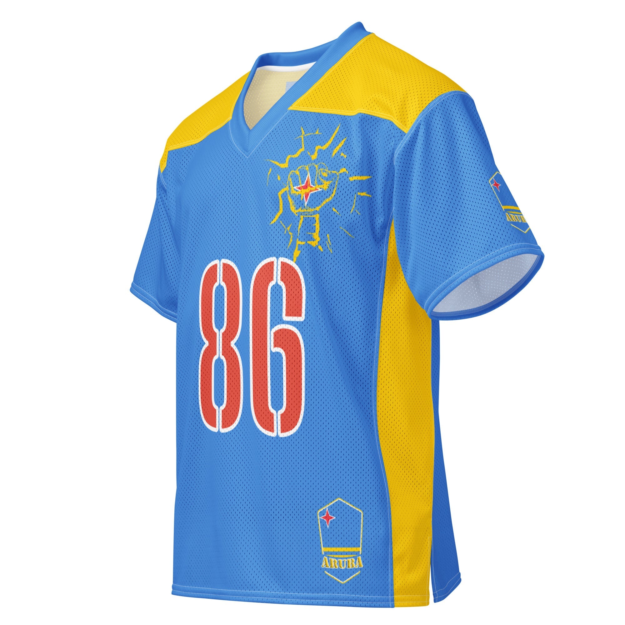 Aruba Flag Sports Jersey - Conscious Apparel Store