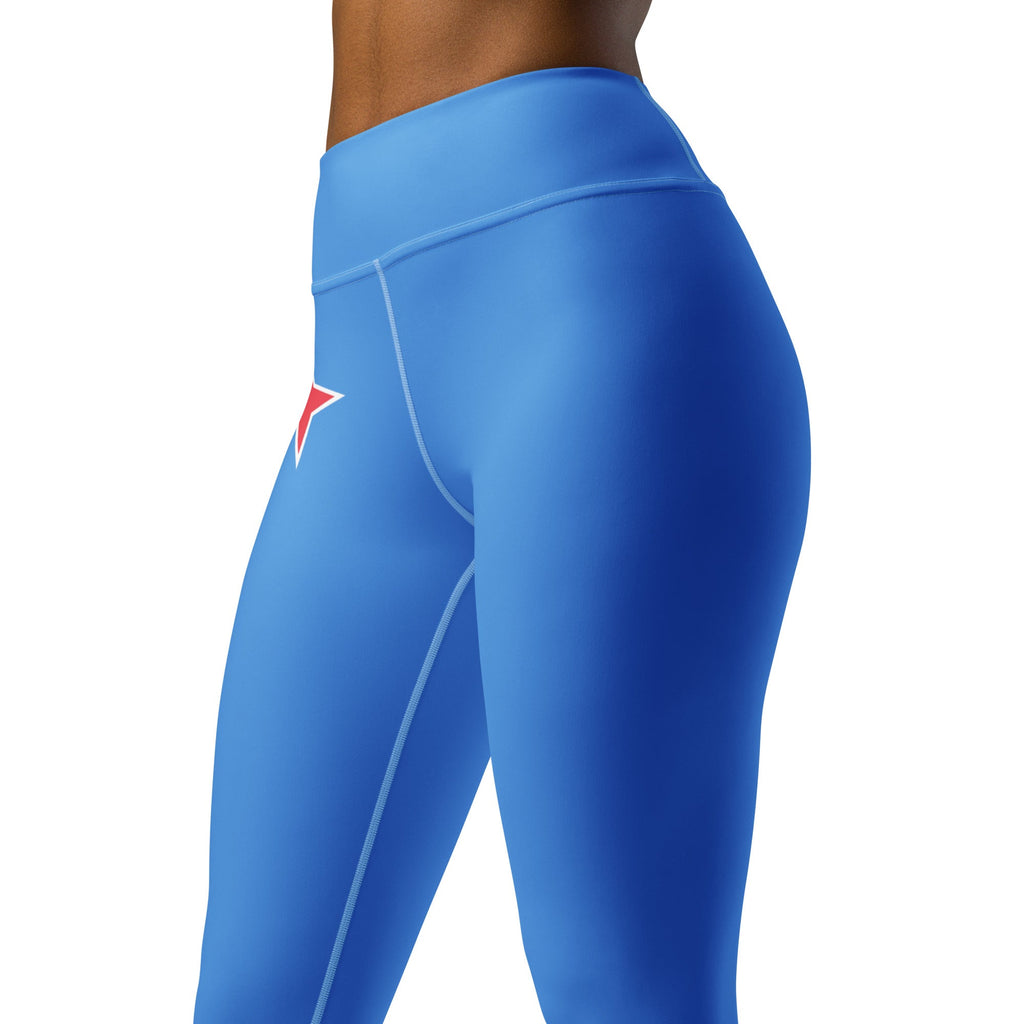 Aruba Flag Yoga Leggings - Conscious Apparel Store
