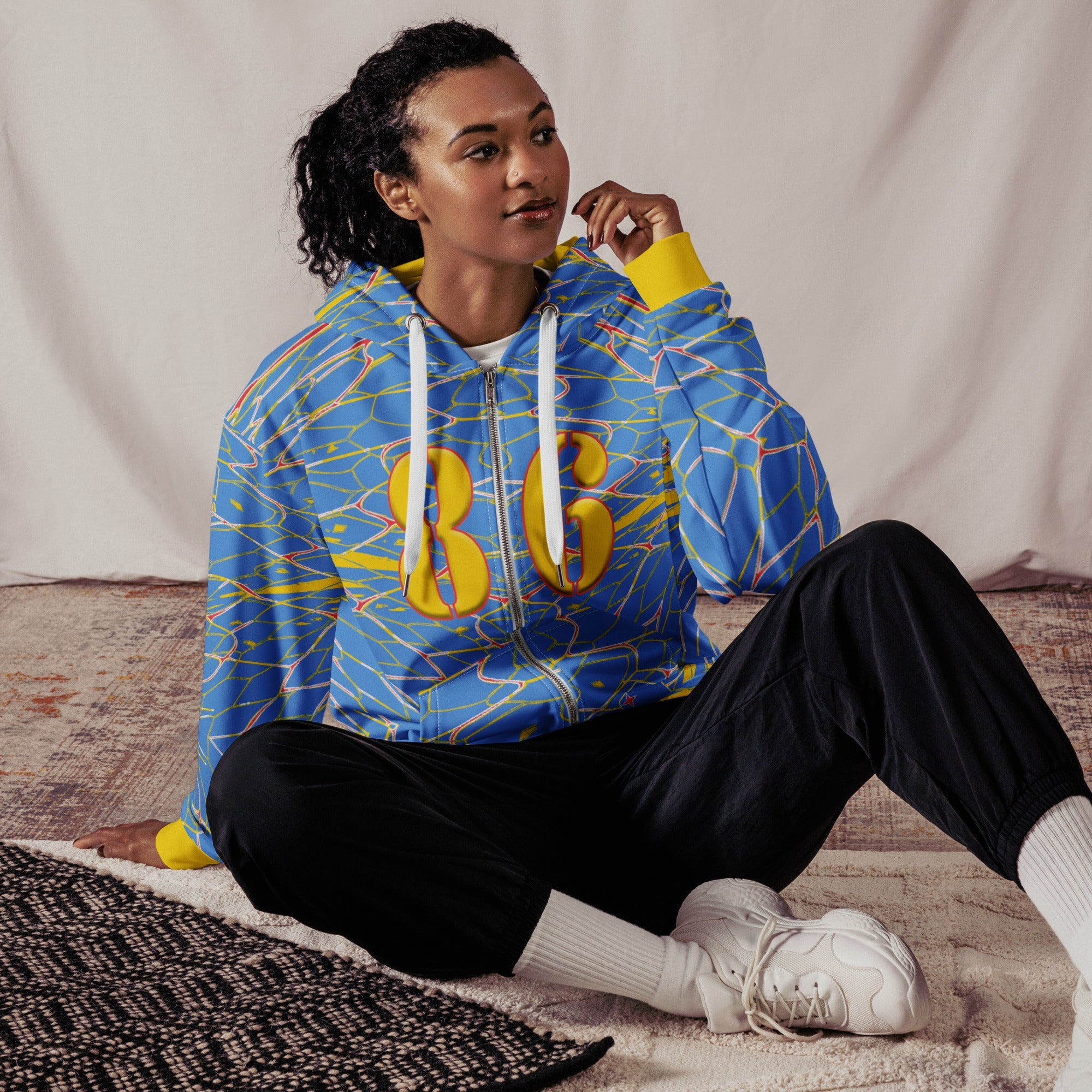 Aruba Football Unisex zip hoodie - Conscious Apparel Store