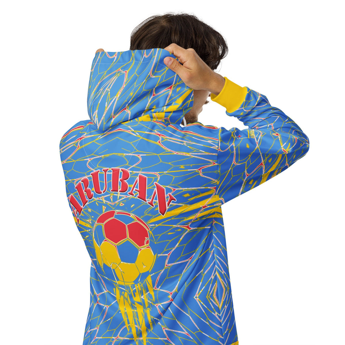 Aruba Football Unisex zip hoodie - Conscious Apparel Store
