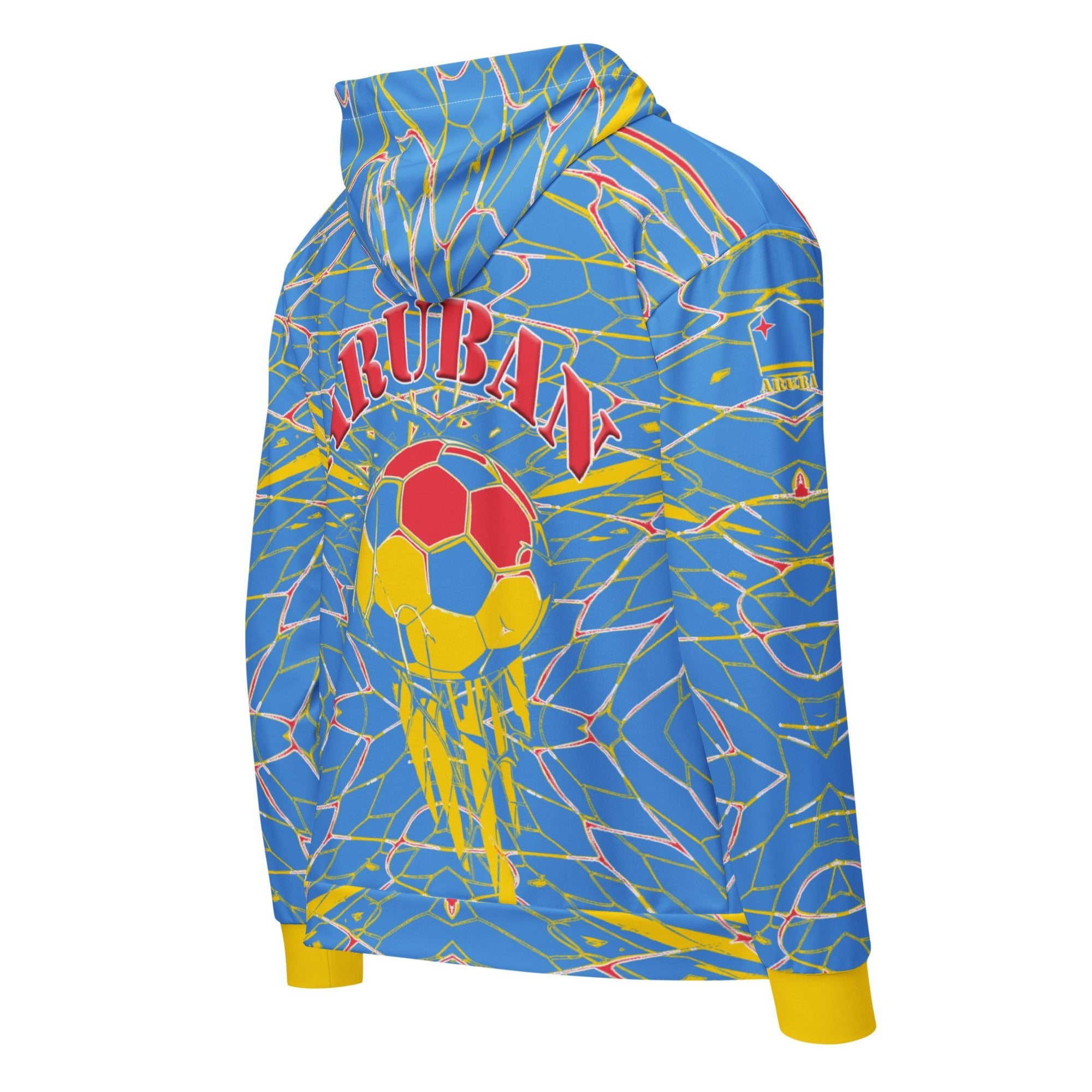 Aruba Football Unisex zip hoodie - Conscious Apparel Store