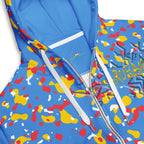 Aruban Flag Camo Unisex zip hoodie - Conscious Apparel Store