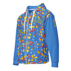 Aruban Flag Camo Unisex zip hoodie - Conscious Apparel Store