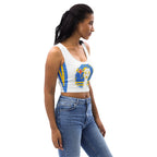 Aruban Girl Camo Crop Top - Conscious Apparel Store