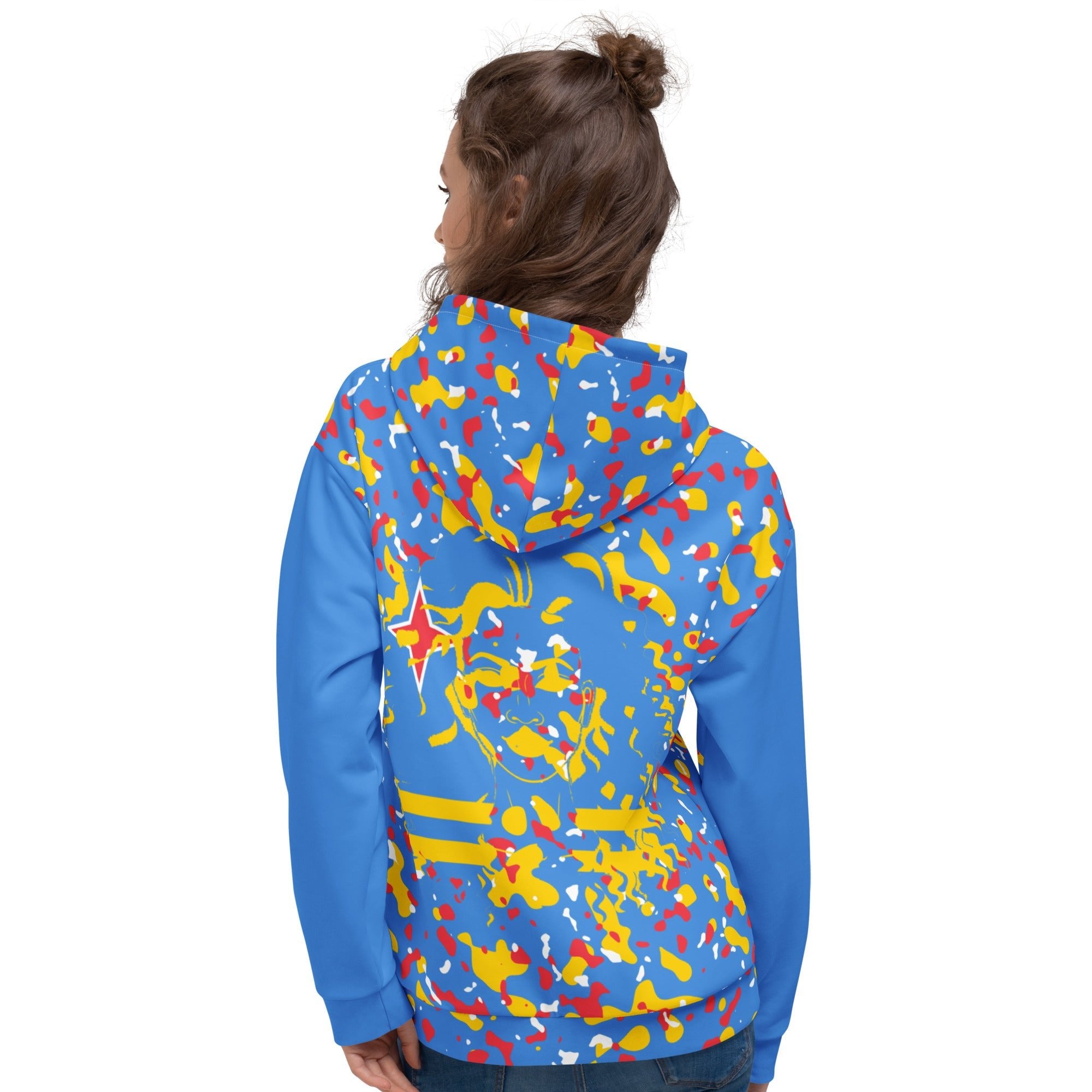 Aruban Girl Camo Unisex Pullover Hoodie - Conscious Apparel Store
