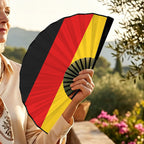 Germany Flag Double-Sided Custom Folding Fan