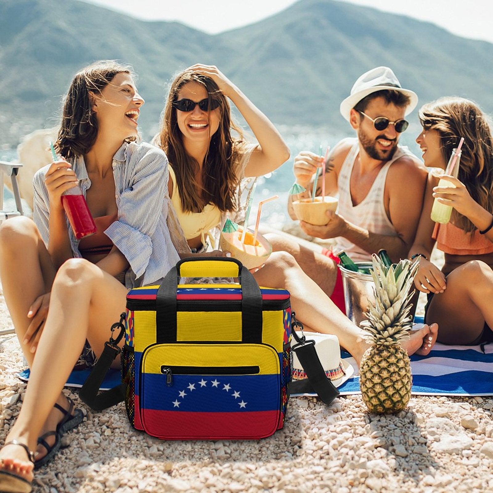 Venezuela Flag Insulated Cooler Bag