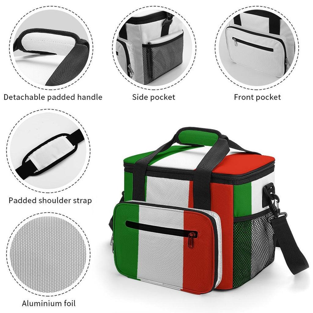 Italy Flag Cooler Bag