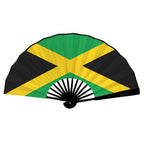 Janaica Flag Double-Sided Custom Folding Fan